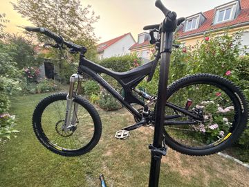 Used Specialized enduro Custom SRAM XX1 Eagle 2007 Mountainbike, Light Gray — image 2 of 11