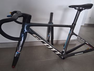 Used Scott Addict RC Ultimate 2024 Frameset 2024 Road & Gravel, Blue — image 1 of 6