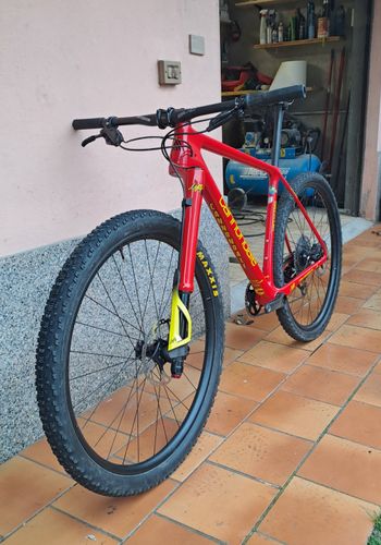 Used Cannondale F-SI HI-MOD THROWBACK VIPER RED 2023 Mountainbike, Red — image 1 of 14