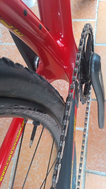 Used Cannondale F-SI HI-MOD THROWBACK VIPER RED 2023 Mountainbike, Red — image 13 of 14