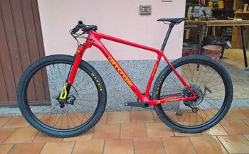 Used Cannondale F-SI HI-MOD THROWBACK VIPER RED 2023 Mountainbike, Red — image 6 of 14