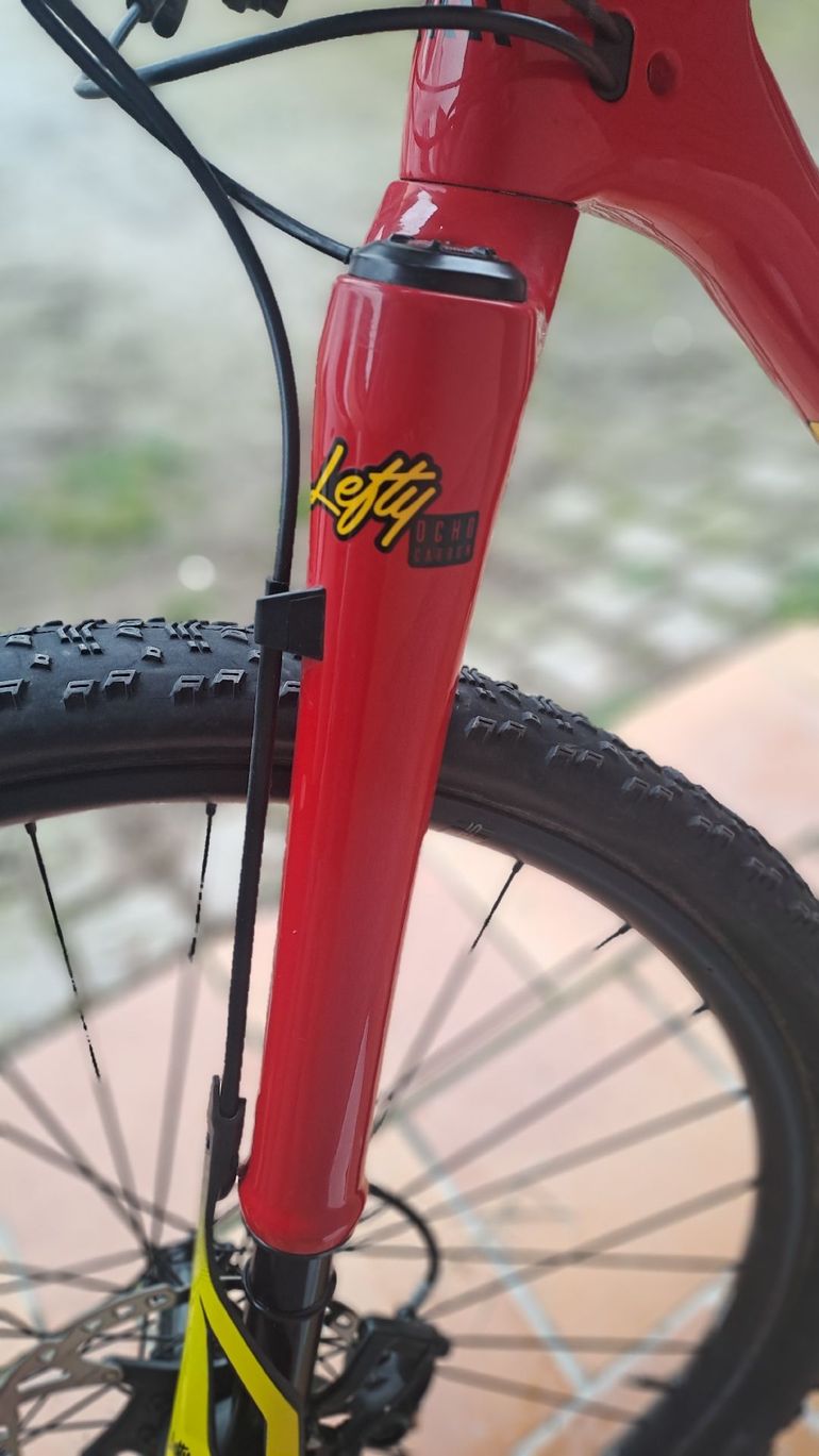 Used Cannondale F-SI HI-MOD THROWBACK VIPER RED 2023 Mountainbike, Red — image 8 of 14