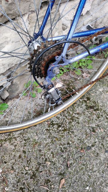 Gebrauchtes Colnago Custom Campagnolo Super Record 1987 Road & Gravel, Blau — Bild 9 von 11