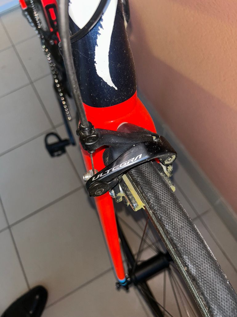 Used Specialized Specialized Tarmac SL4 2019 Road & Gravel, Red — image 5 of 6