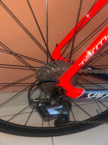Used Specialized Specialized Tarmac SL4 2019 Road & Gravel, Red — image 4 of 6
