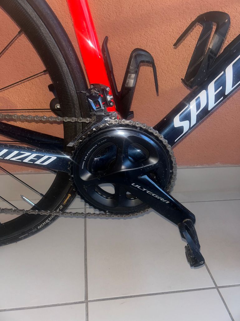 Used Specialized Specialized Tarmac SL4 2019 Road & Gravel, Red — image 3 of 6
