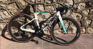 Merida Reacto Shimano Ultegra Di2 2025 Road & Gravel usato, Bianco — immagine 4 di 4