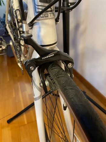 Used Scott Scott Aero Advanced 2013 Road & Gravel, White — image 8 of 11