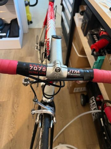 Used Liberati Custom Campagnolo Record 1997 Road & Gravel, White — image 11 of 19