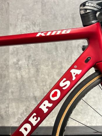 Used De Rosa King Campagnolo Super Record EPS 2015 Road & Gravel, Rot — image 9 of 10