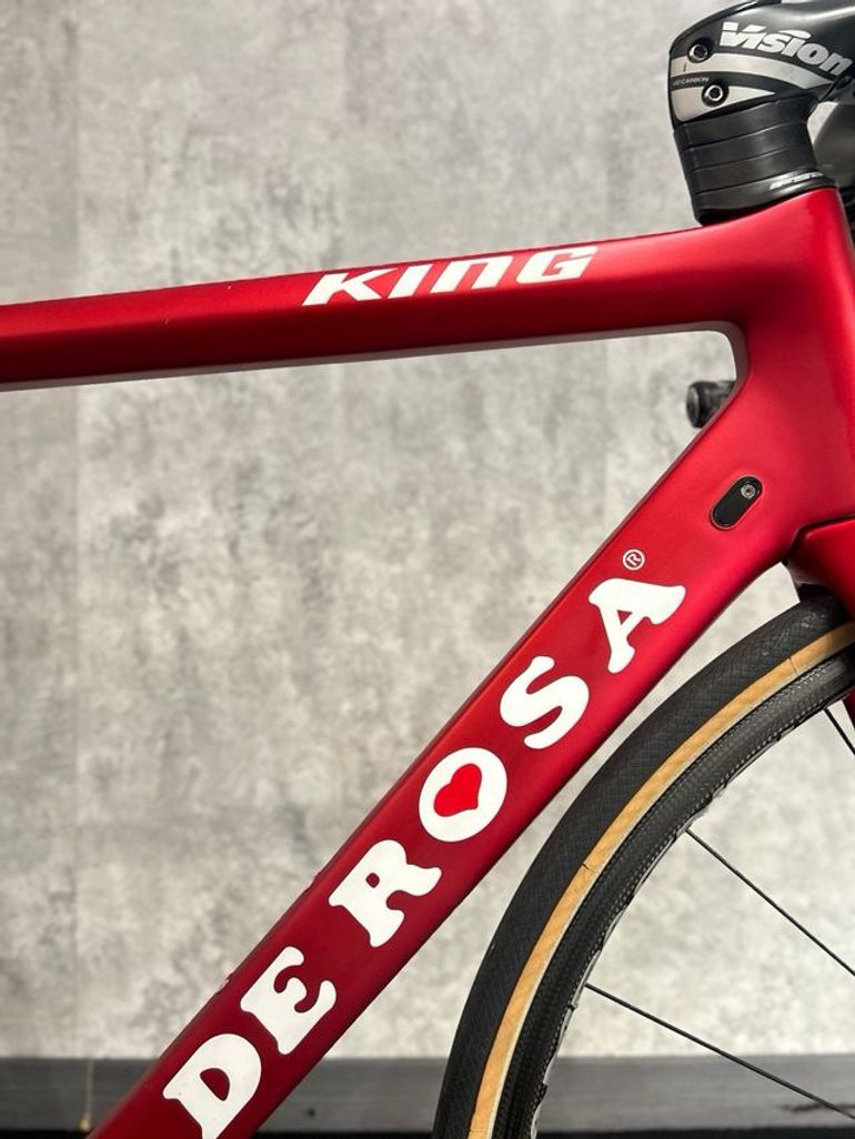 Used De Rosa King Campagnolo Super Record EPS 2015 Road & Gravel, Rot — image 9 of 10