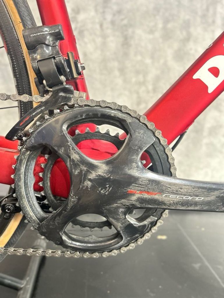 Used De Rosa King Campagnolo Super Record EPS 2015 Road & Gravel, Rot — image 5 of 10
