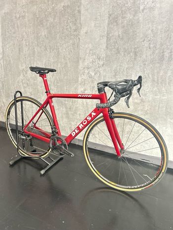 Used De Rosa King Campagnolo Super Record EPS 2015 Road & Gravel, Rot — image 2 of 10