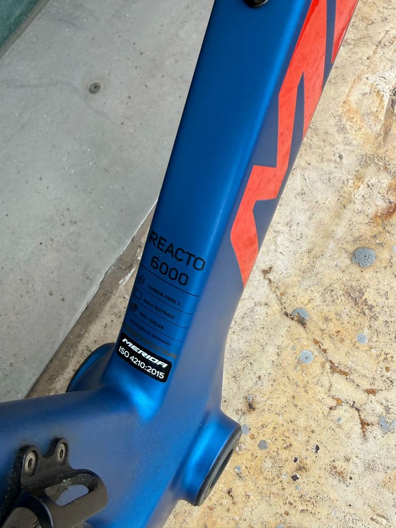 Used Merida REACTO 6000 2022 Frameset 2022 Road & Gravel — image 7 of 12