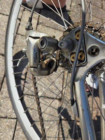 Used Gios Custom Shimano GRX 1998 Road & Gravel, Blue — image 4 of 7