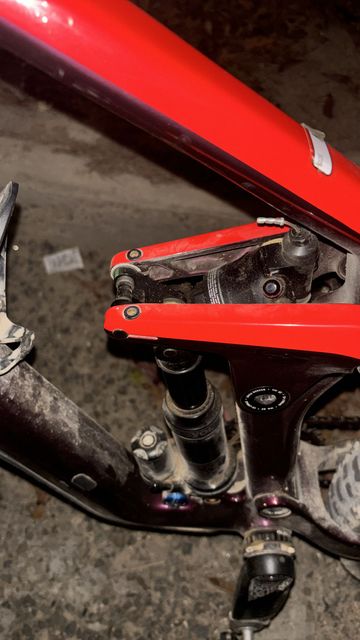 Used Canyon Strive CF 5.0 2019 2019 Mountainbike, Red, 29 — image 4 of 4