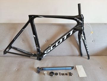 Brugt SCOTT FOIL Team Issue 2015 M L XL 54 56 58 Frameset 2015 Road & Gravel