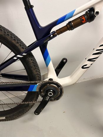Used Canyon CFR TEAM (a La Carta) 2023 Mountainbike, White — image 8 of 23