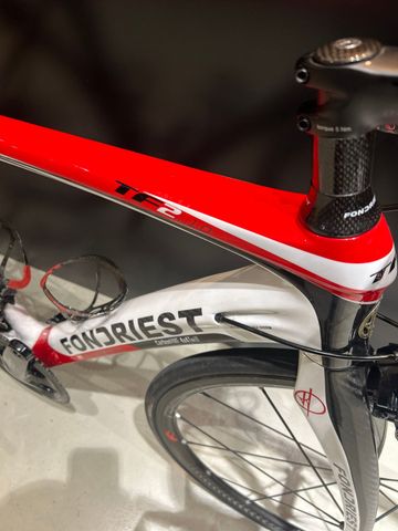 Gebrauchtes Fondriest TF2 Shimano Dura Ace 2020 Road & Gravel, Rot — Bild 10 von 14