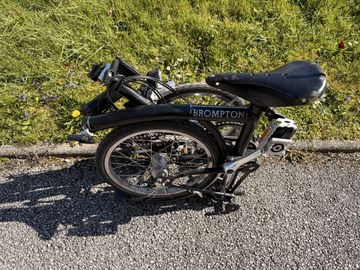 Brompton C Line Explore Mid 2022 Frameset 2022 Urban usato, Nero — immagine 9 di 9