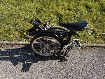Brompton C Line Explore Mid 2022 Frameset 2022 Urban usato, Nero — immagine 7 di 9