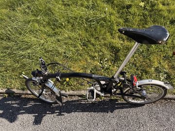 Brompton C Line Explore Mid 2022 Frameset 2022 Urban usato, Nero — immagine 5 di 9