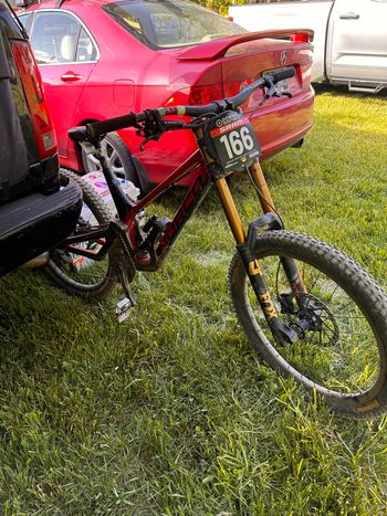 Used Norco Norco SRAM GX 2020 Mountainbike, Red — image 8 of 10