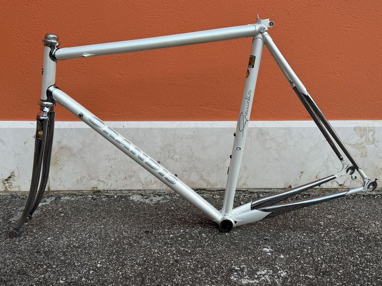 Used Grandis Grandis Custom Frameset 1990 Road & Gravel, Weiß — image 2 of 4