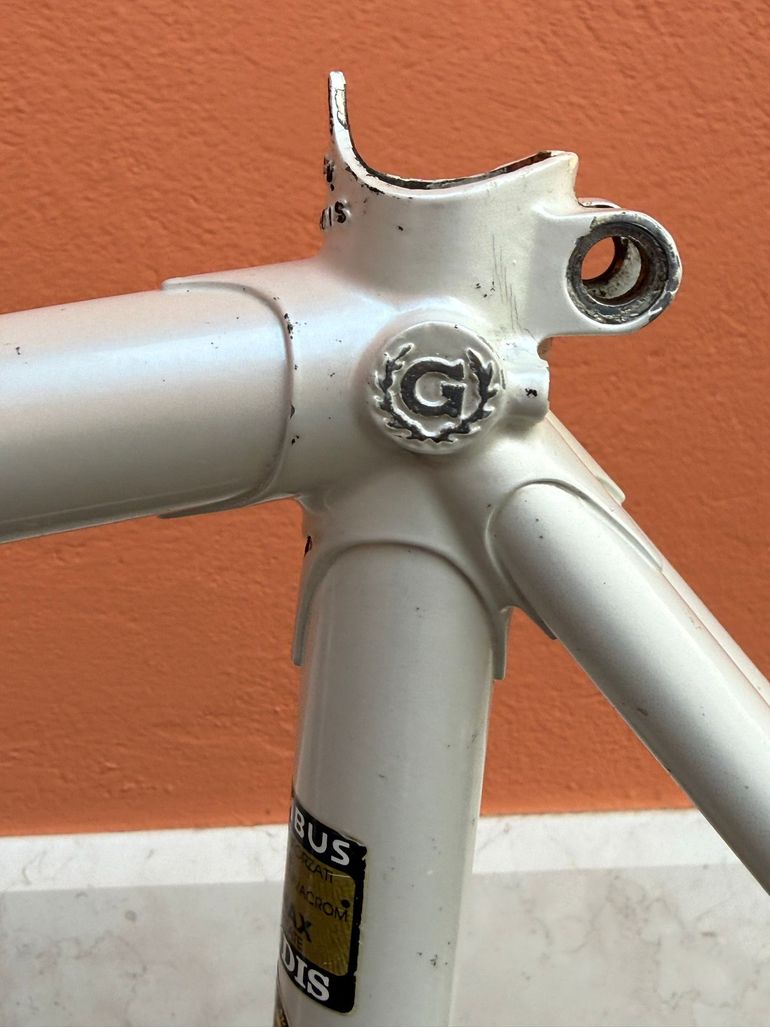 Used Grandis Grandis Custom Frameset 1990 Road & Gravel, Weiß — image 3 of 4