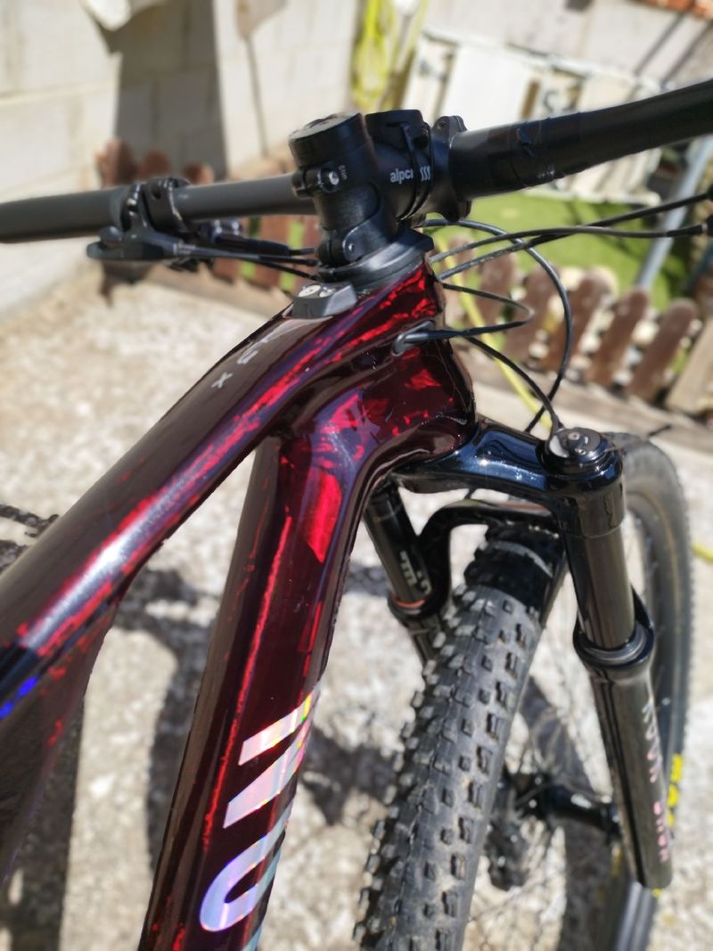 Gebrauchtes Canyon LUX Shimano Deore XT 2024 Mountainbike, Rot, 29 — Bild 1 von 23