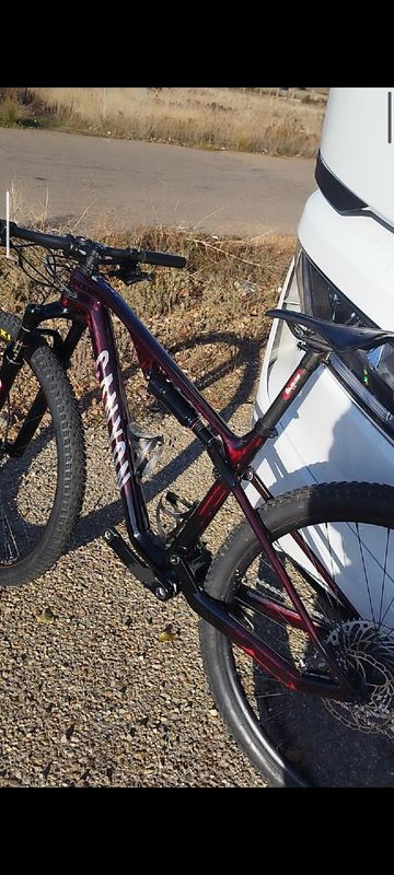 Gebrauchtes Canyon LUX Shimano Deore XT 2024 Mountainbike, Rot, 29 — Bild 5 von 23