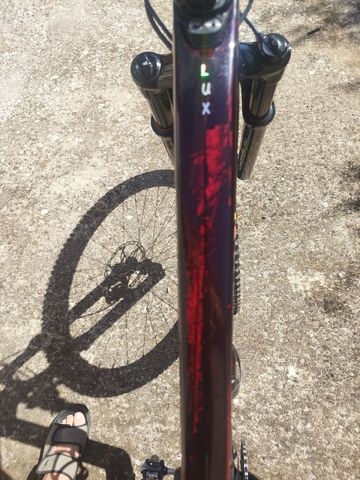 Gebrauchtes Canyon LUX Shimano Deore XT 2024 Mountainbike, Rot, 29 — Bild 4 von 23