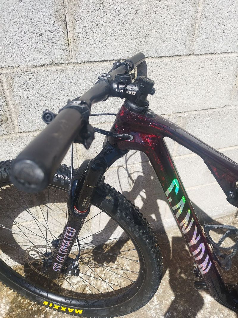 Gebrauchtes Canyon LUX Shimano Deore XT 2024 Mountainbike, Rot, 29 — Bild 23 von 23