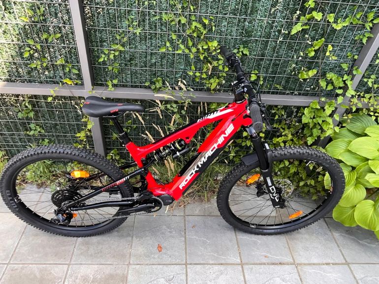 Brugt rockmachine Rock Machine Blizzard INT e70 - Talla M 2023 Mountainbike — billede 2 af 31
