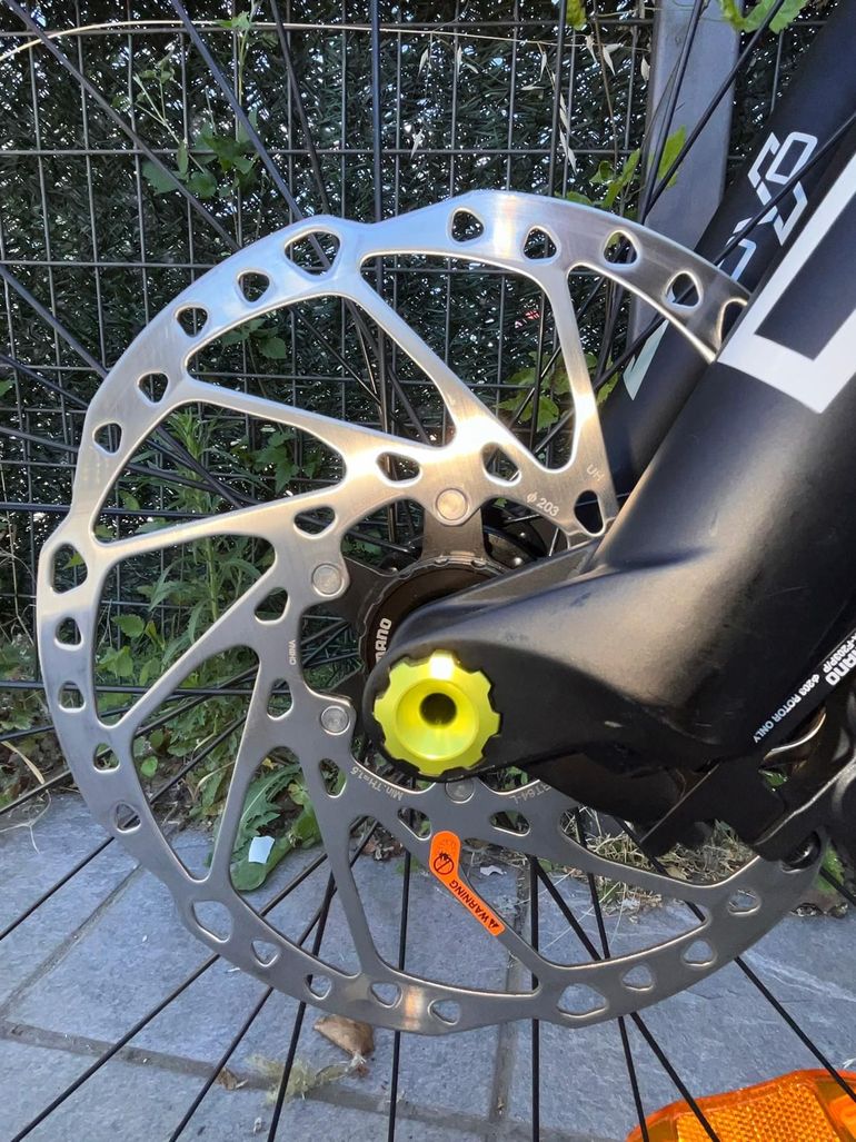 Brugt rockmachine Rock Machine Blizzard INT e70 - Talla M 2023 Mountainbike — billede 17 af 31