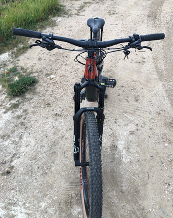Used rockmachine Blizzard INT E50 29 - Talla M 2023 Mountainbike, Orange — image 3 of 12