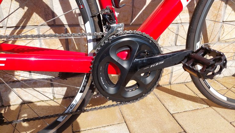 Used BMC Teammachine Shimano 105 2018 Road & Gravel, Red — image 7 of 9
