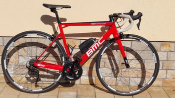 Used BMC Teammachine Shimano 105 2018 Road & Gravel, Red — image 2 of 9