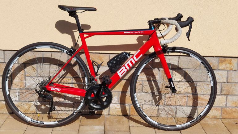 Used BMC Teammachine Shimano 105 2018 Road & Gravel, Red — image 2 of 9