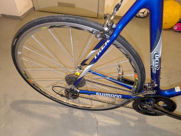 Used Trek 5200 2003 2003 Road & Gravel, Blue — image 2 of 19