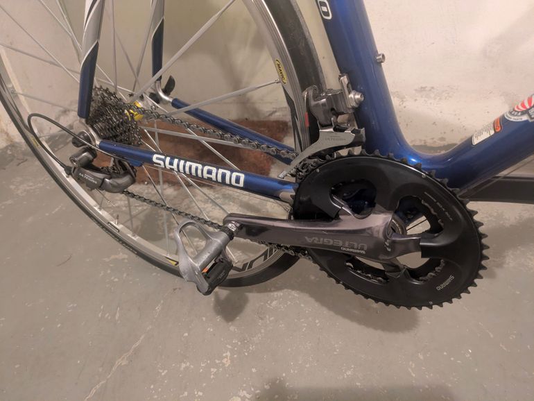 Used Trek 5200 2003 2003 Road & Gravel, Blue — image 10 of 19
