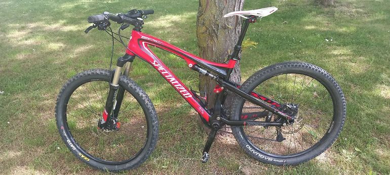 Used Specialized Epic SRAM GX 2011 Mountainbike, Rosso — image 2 of 11