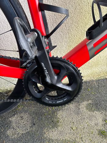 Used BMC TEAMMACHINE SLR02 DISC THREE 2019 2019 Road & Gravel, Red — image 5 of 9