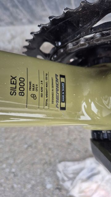 Merida SILEX 8000 2025 2025 Road & Gravel usato, Verde — immagine 2 di 17
