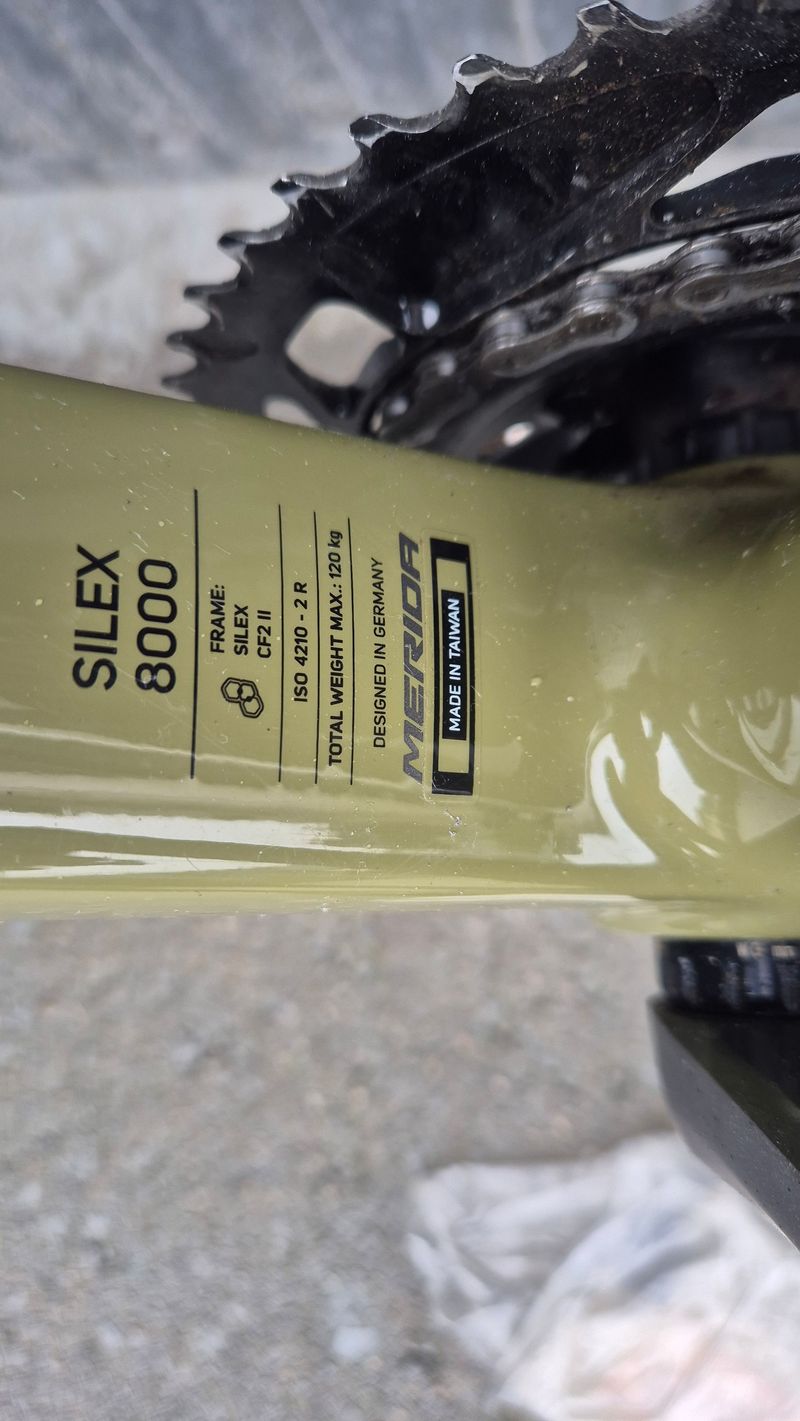 Merida SILEX 8000 2025 2025 Road & Gravel usato, Verde — immagine 2 di 17