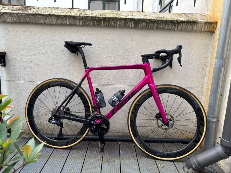 Used Time Custom Shimano 105 Di2 2024 Road & Gravel, Purple — image 2 of 9
