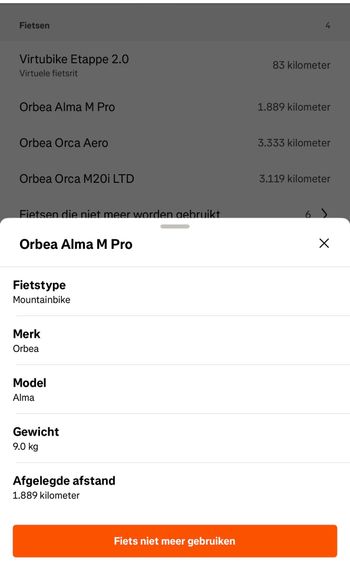 Used Orbea ALMA M PRO 2021 2021 Mountainbike, Blue, 29 — image 13 of 13