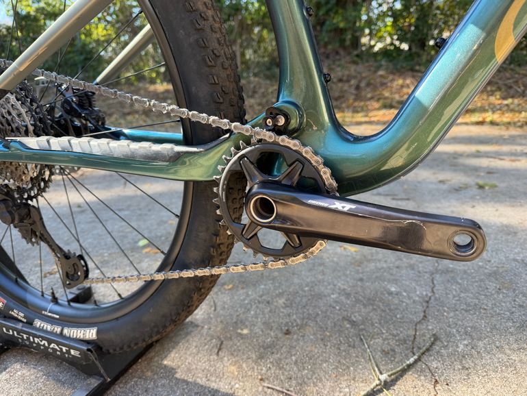 Used Orbea Oiz Shimano Deore XT 2025 Mountainbike, Green — image 6 of 7