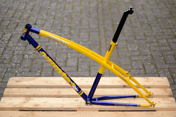 Corratec 1997 Corratec Jim Bow MTB Steel Frame – Medium (Size 4) Frameset 1997 MTB d'occasion