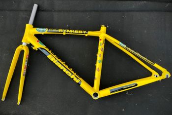 Bianchi, Frameset Bianchi Via Nirone Team RYNKEBY Size 46 NEW!!!! Frameset